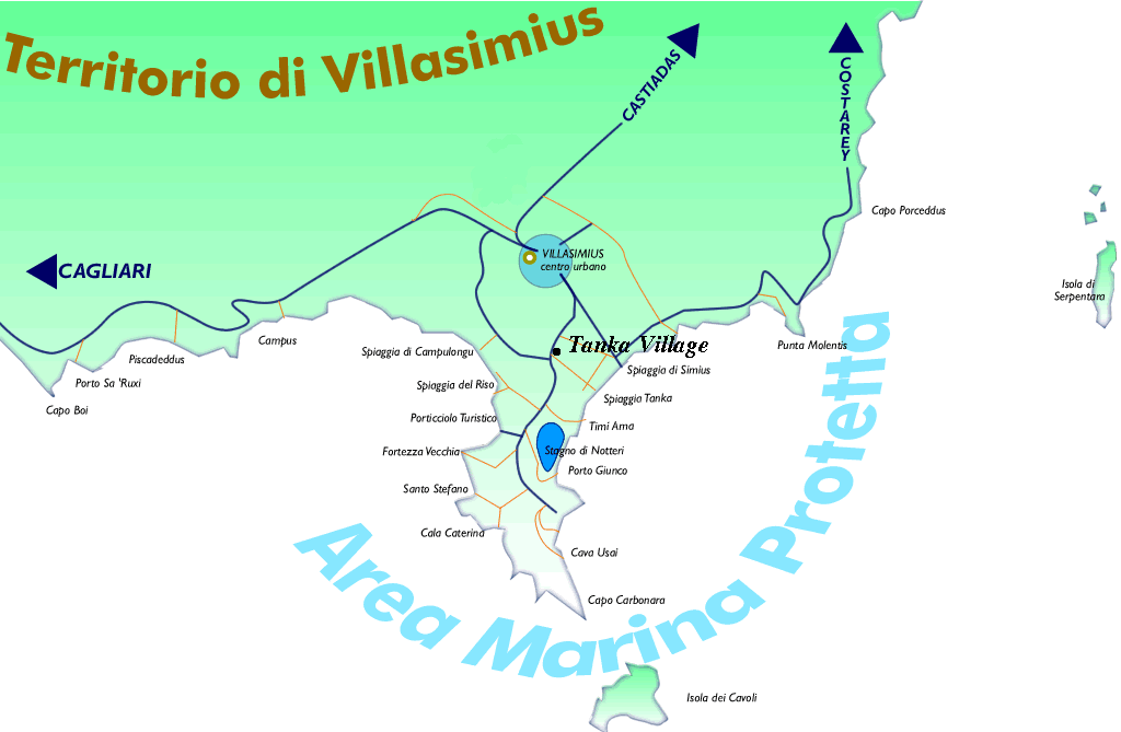 Cagliari Sardinia Airport Map
